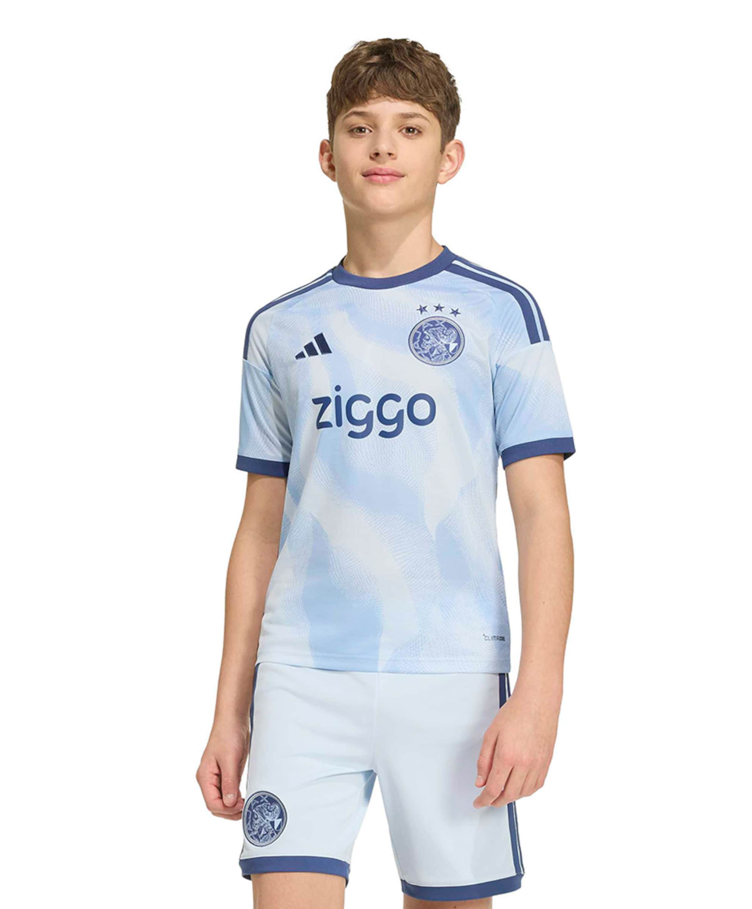 Adidas Jongens T-shirt blauw
