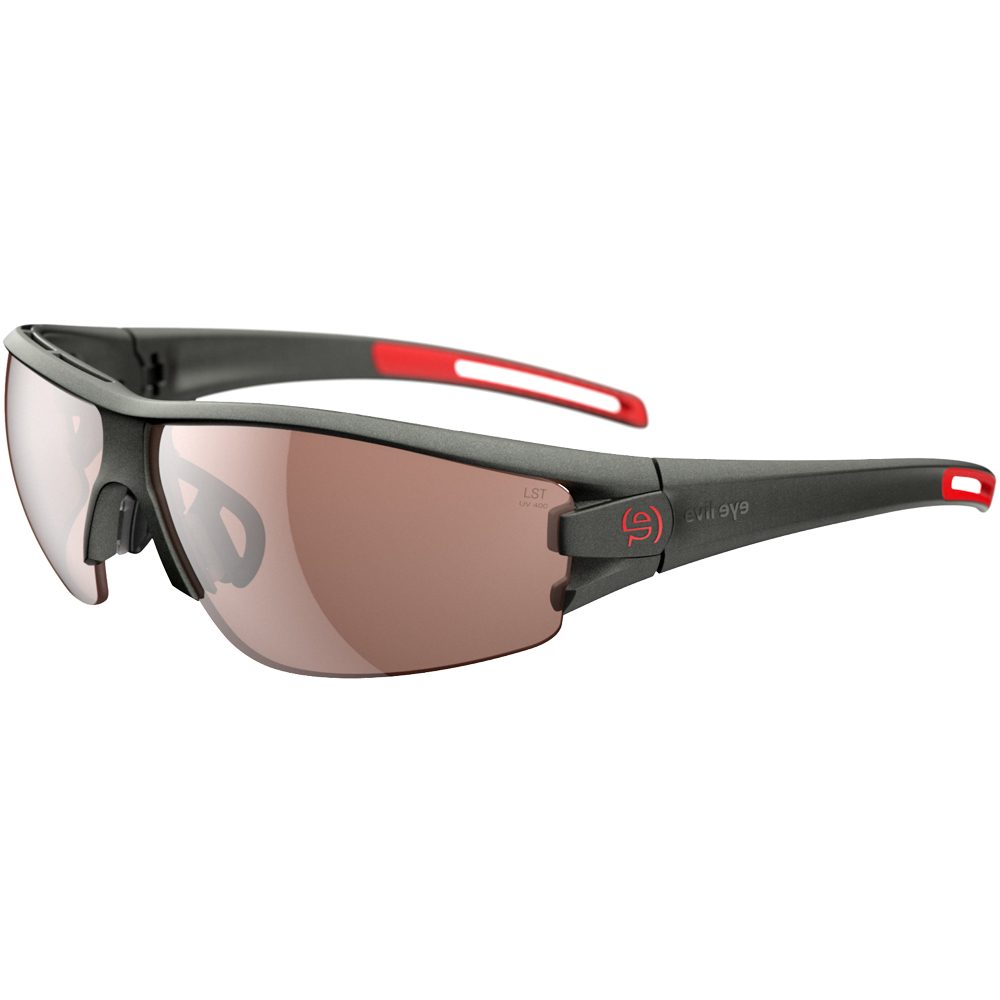 evil eye trace Sonnenbrille dark olive metallic