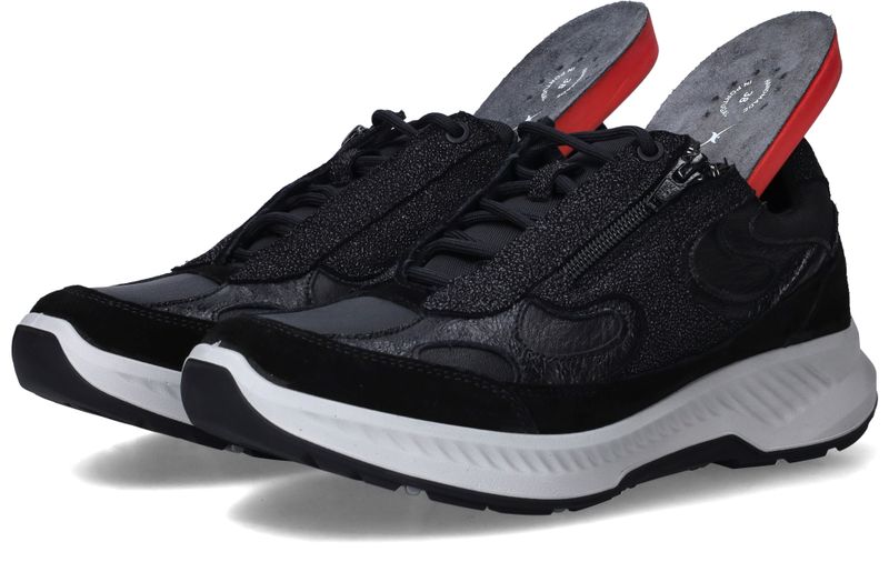 Xsensible Douro Stretchwalker Sneakers Zwart Dames