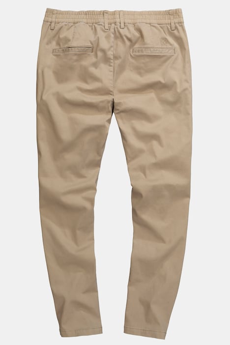Chino FLEXNAMIC®, elastischer Bund, Bundfalte, Modern Straight Fit