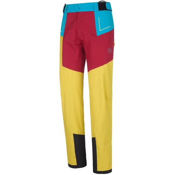 Pantalon ski de randonnée LA SPORTIVA CRIZZLE EVO SHELL PANT M MOSS SANGRIA