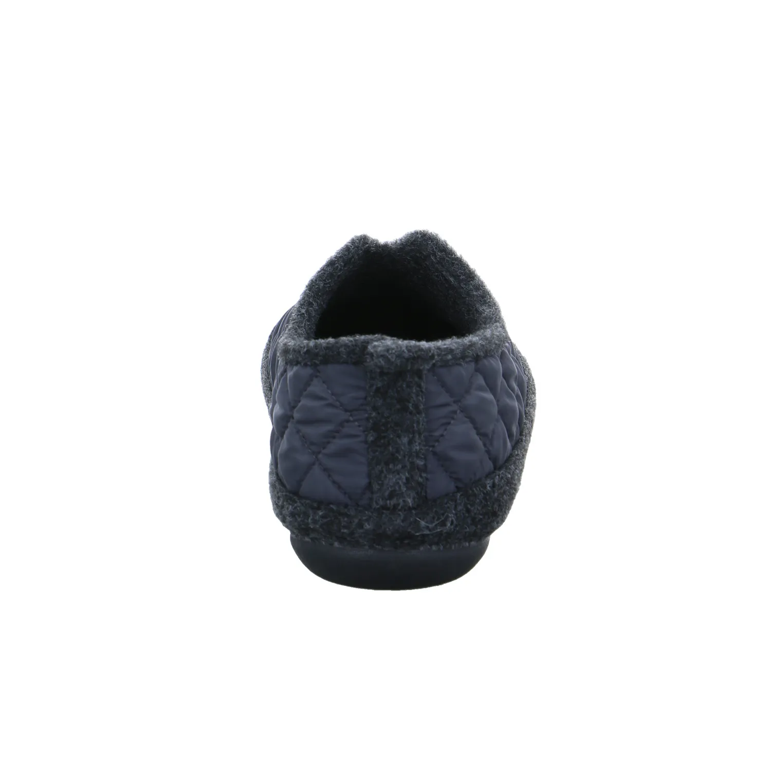 VAN DER LAAN Winter-Hausschuhe Grau Textil