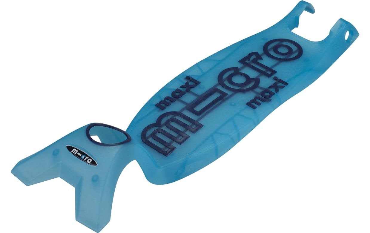 Kickboard Maxi Micro Deluxe Glow LED Blau<br>Scooter für Kinder