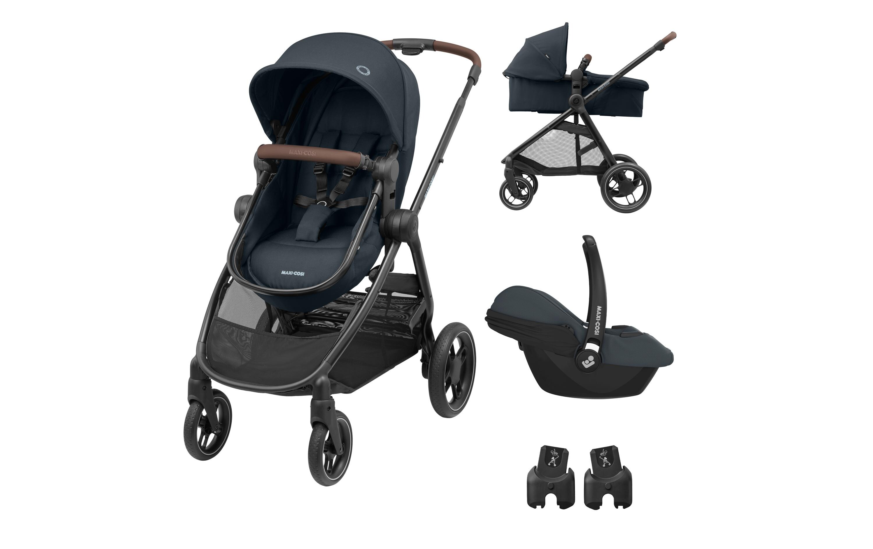 Kinderwagenset Zelia3 Graphite<br>Set Zelia3 und Cabirofix i-Size