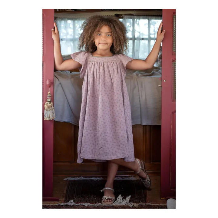 Lilinoa Robe Elda Fleurie | Violet