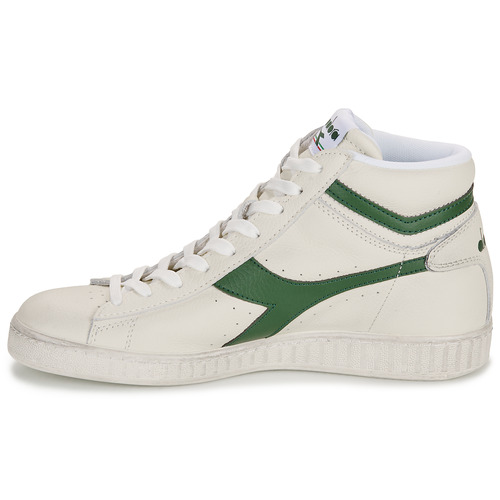 Diadora - GAME L HIGH WAXED - Blanc / Vert