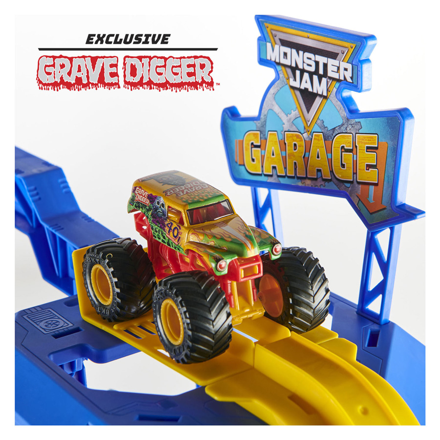 Monster Jam 1:64 Monster Garage Speelset