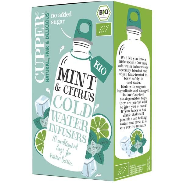 Infusão Fria Menta & Citrinos Bio