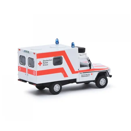 Schuco MB G Rot Kreuz weiß 1:87