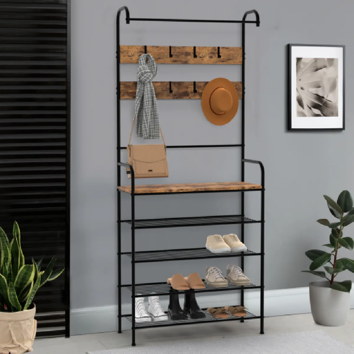 Idmarket MARKET Vestiaire Pedro 5 Etagères