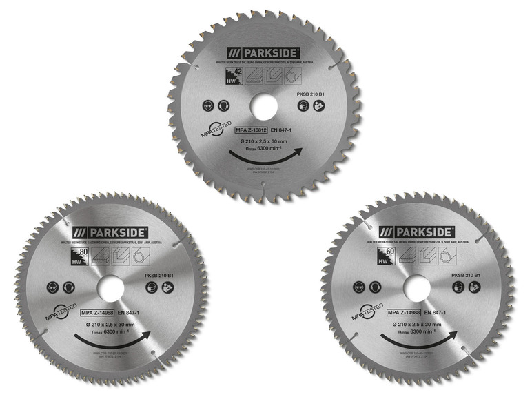 Cirkelzaagblad Ø210 mm