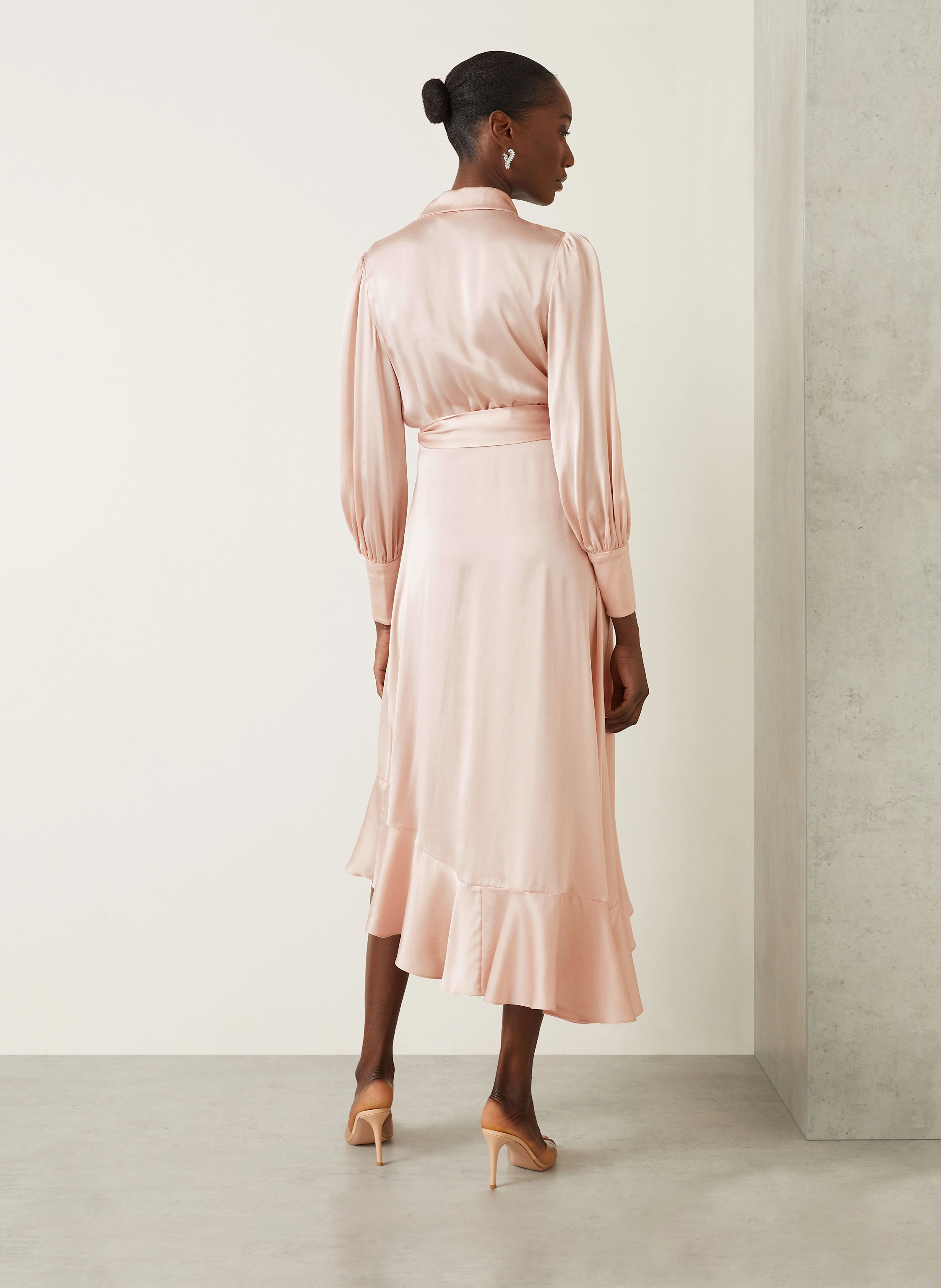 ZIMMERMANN Wickelkleid aus Seide