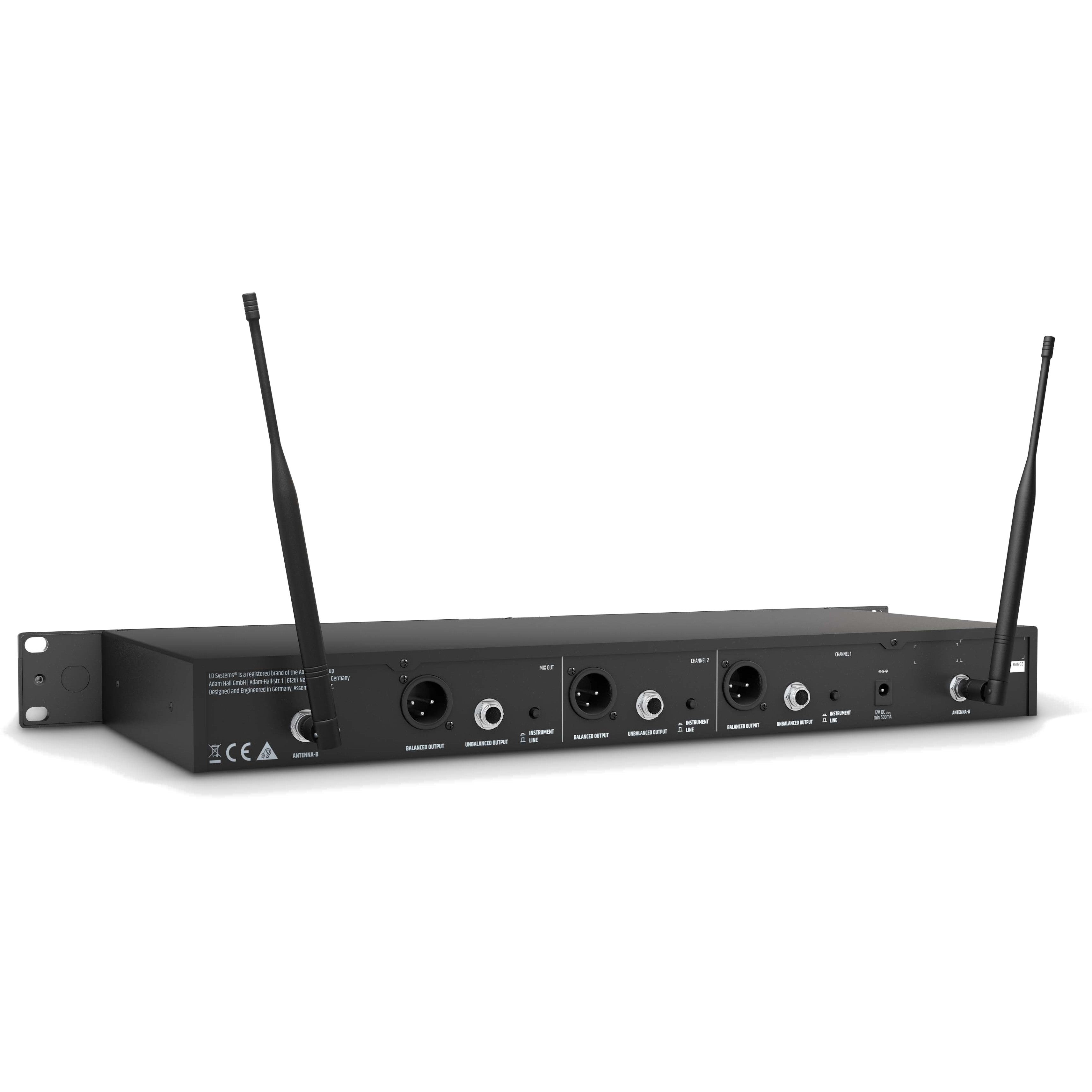 LD Systems U506 BPHH 2 draadloos microfoonsysteem (655 - 679 MHz)
