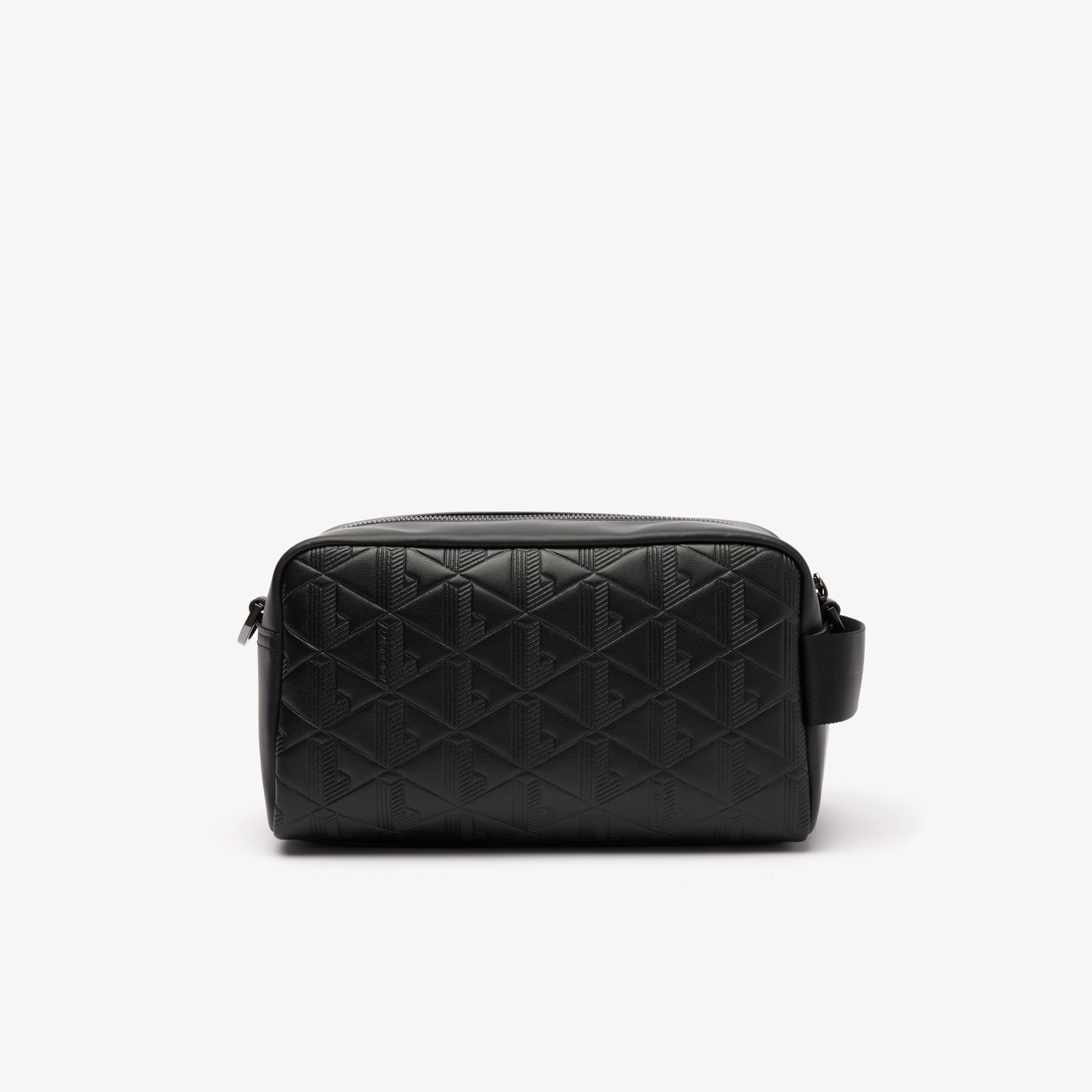 Sac pochette avec imprimé monogramme Sacoches & Pochettes - Noir - Lacoste - Homme