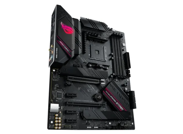 ASUS ROG STRIX B550-F GAMING WIFI II - Bundkort - ATX - Socket AM4 - AMD B550 Chipset - USB-C Gen2, USB 3.2 Gen 1, USB 3.2 Gen 2 - 2.5 Gigabit LAN, Wi-Fi 6, Bluetooth - onboard grafik (CPU påkrævet) - HD Audio (8-kanaler)