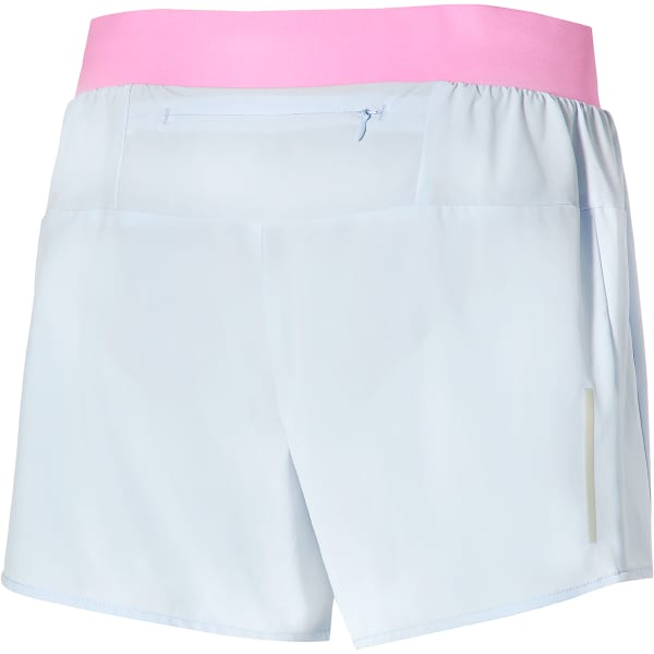 Short running MIZUNO ALPHA 4.5 SHORT W HALOGEN BLUE