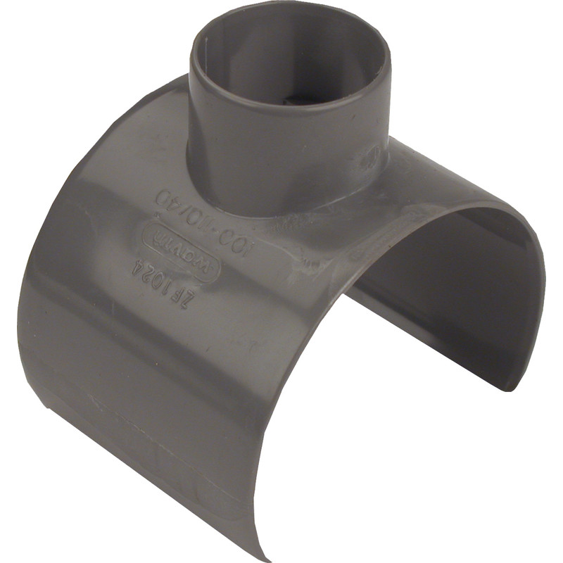 PVC klemzadel 110/100 x 40mm