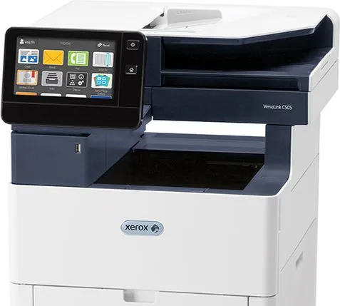 Xerox VersaLink C505/X - Multifunktionsprinter - farve - LED - 216 x 356 mm (original) - A4/Legal (medie) - op til 43 spm (kopiering) - op til 43 spm (udskriver) - 700 ark - 33.6 Kbps - Gigabit LAN, USB vært, NFC, USB 3.0 - Sold