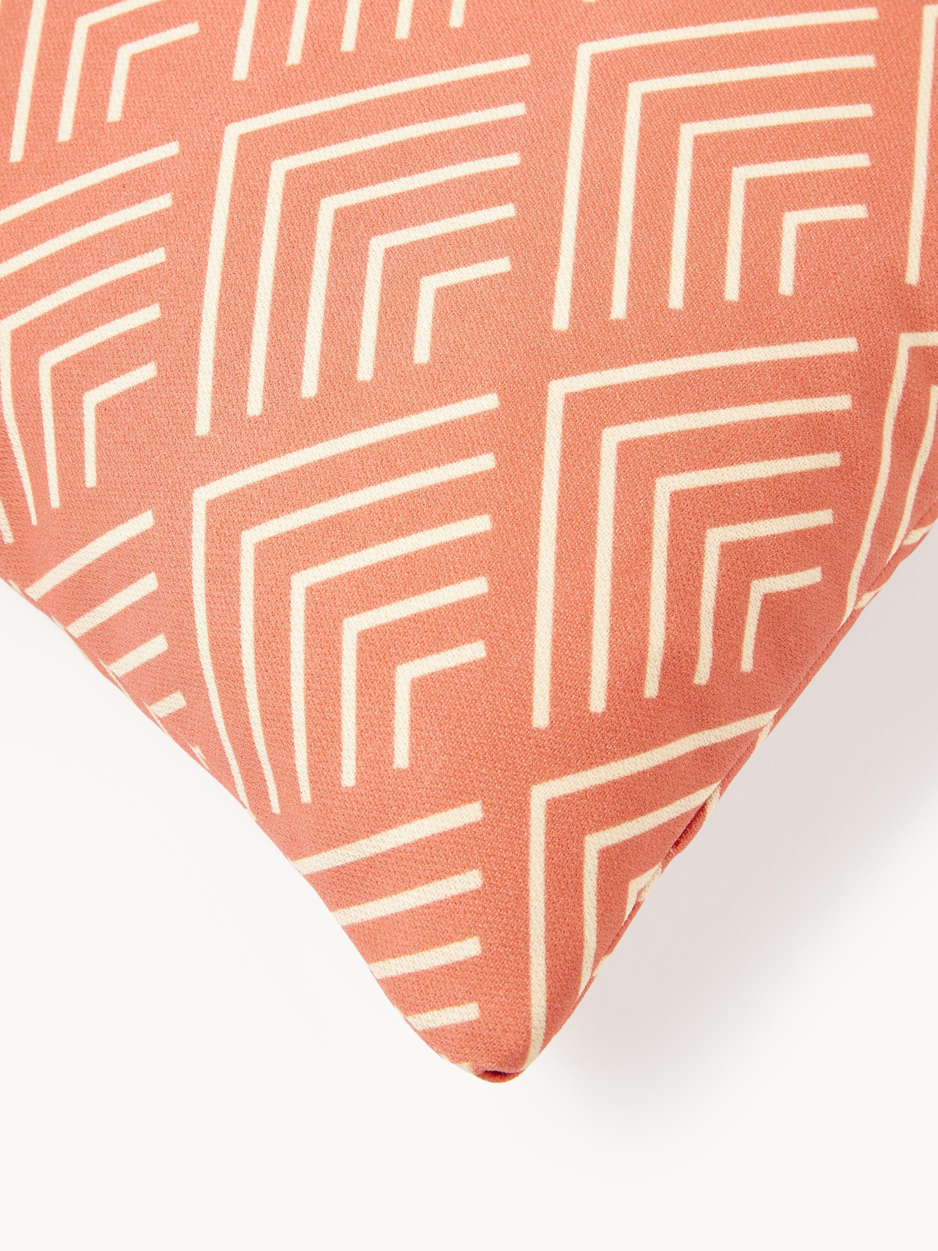 Outdoor kussenhoes Milano met grafisch patroon