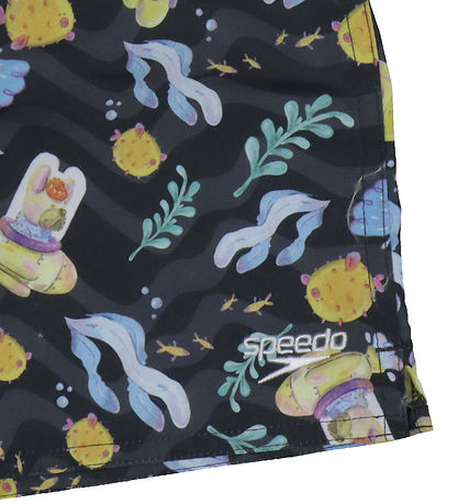Speedo Bådeshorts - Blåck/Bluegold