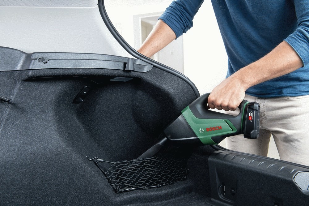 Aspirateur à main sans-fil universal vac 18 v set - 1 batterie 2,5 ah