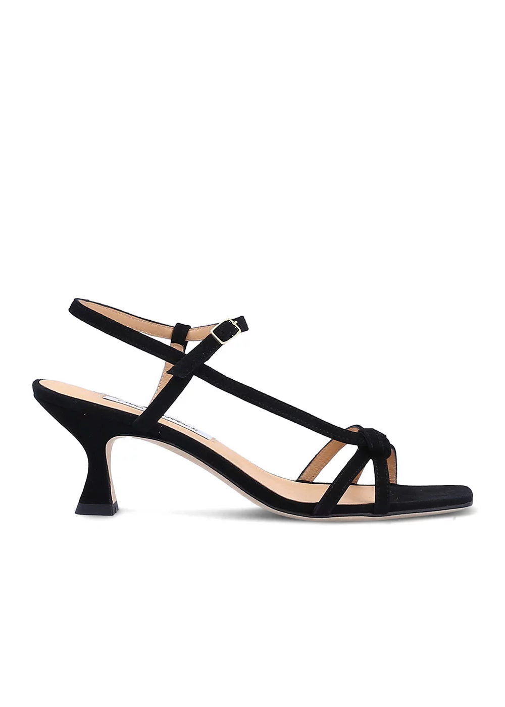 SANDALE REAUMUR VELOURS NOIR