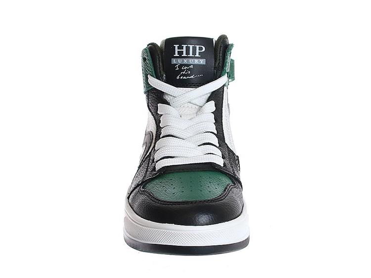 HIP Shoe Style h1012 DONKERGROEN