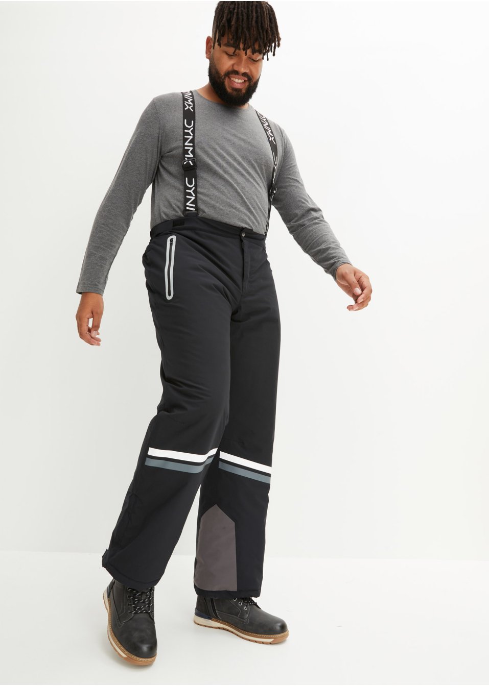 Pantalon thermo fonctionnel avec pare-neige Regular Fit, Straight