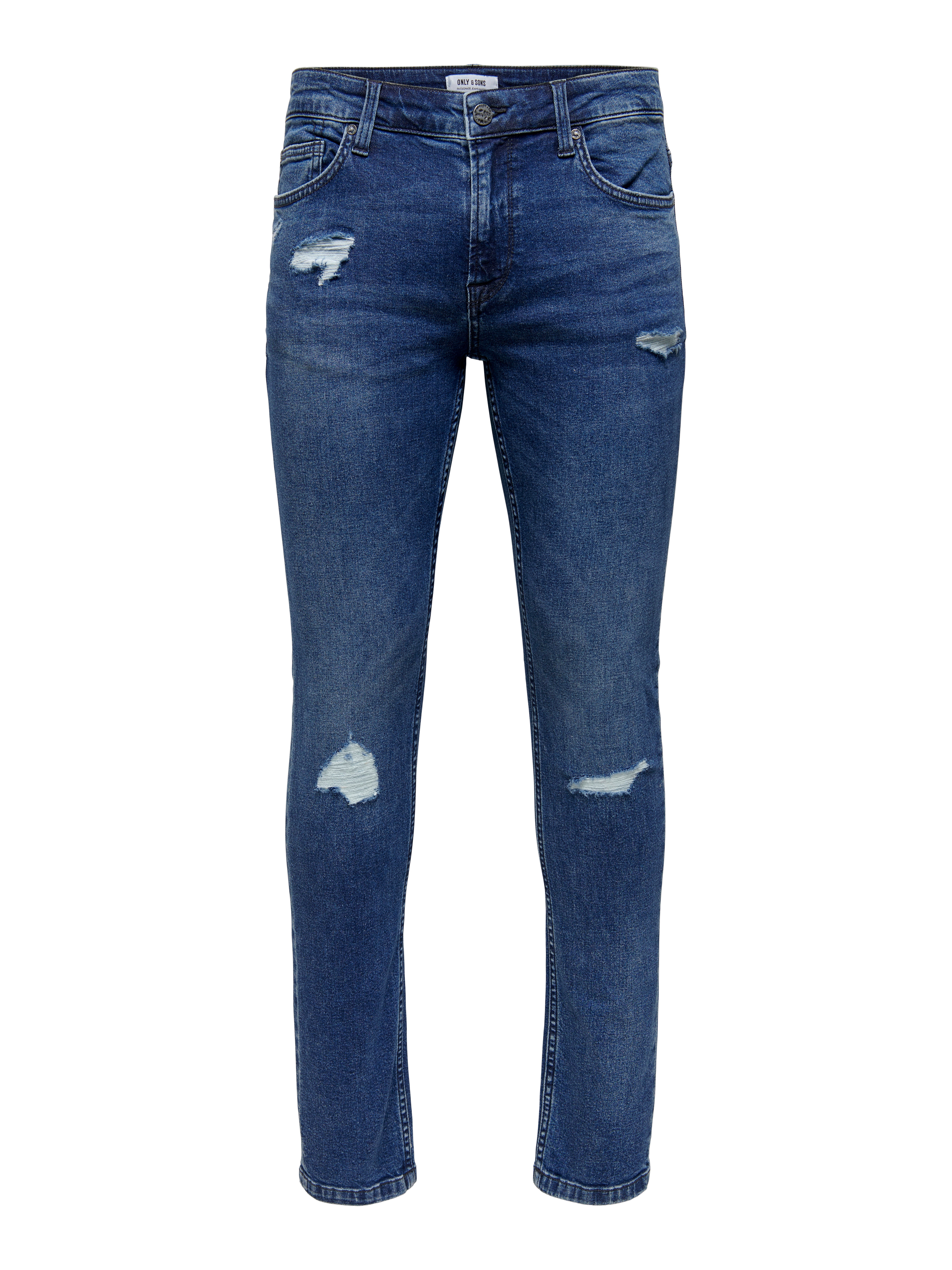 ONSLOOM Mittlere Taille Slim Fit Jeans Blue Denim