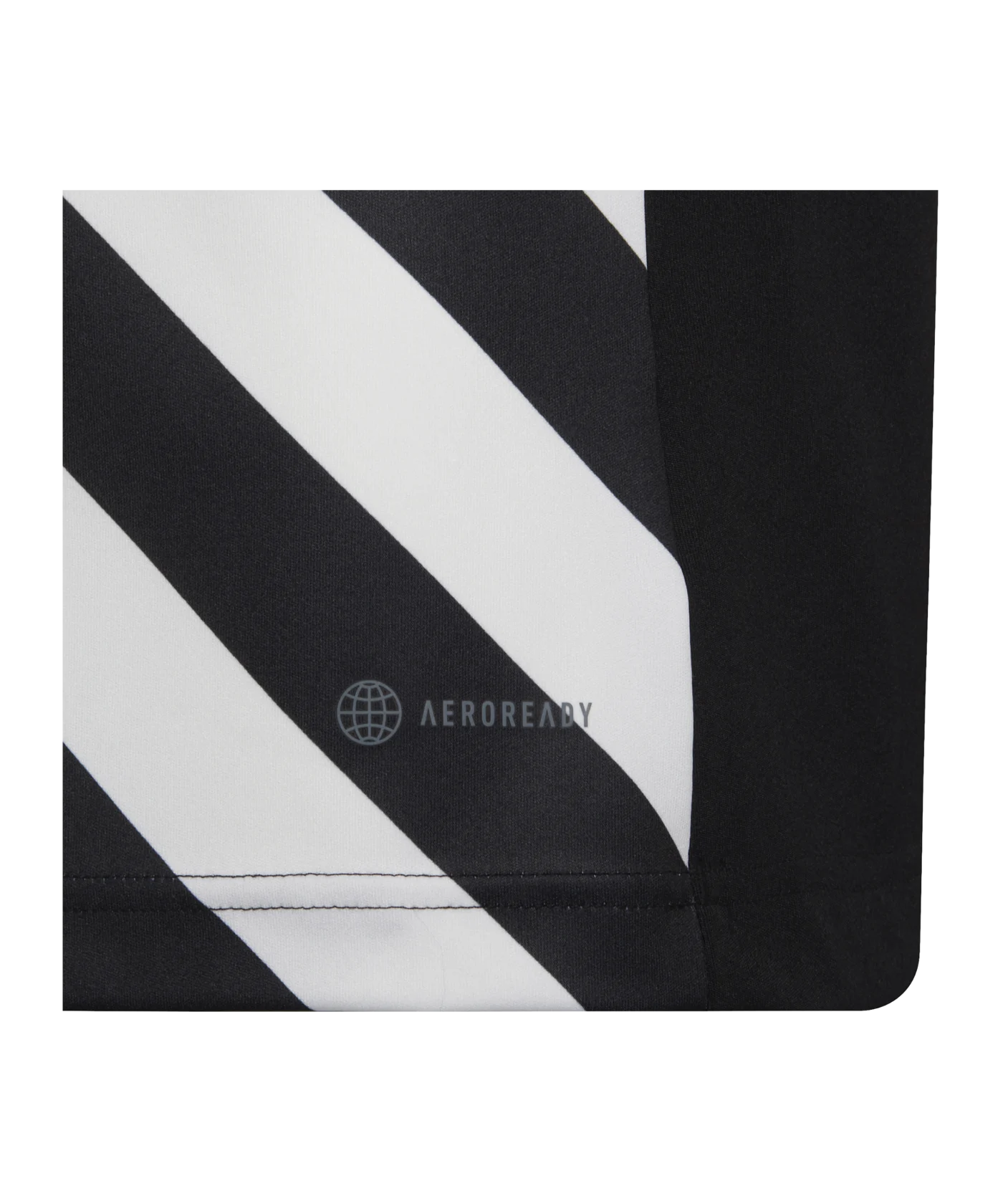 adidas Entrada 22 GFX Trikot Kids Schwarz Weiss