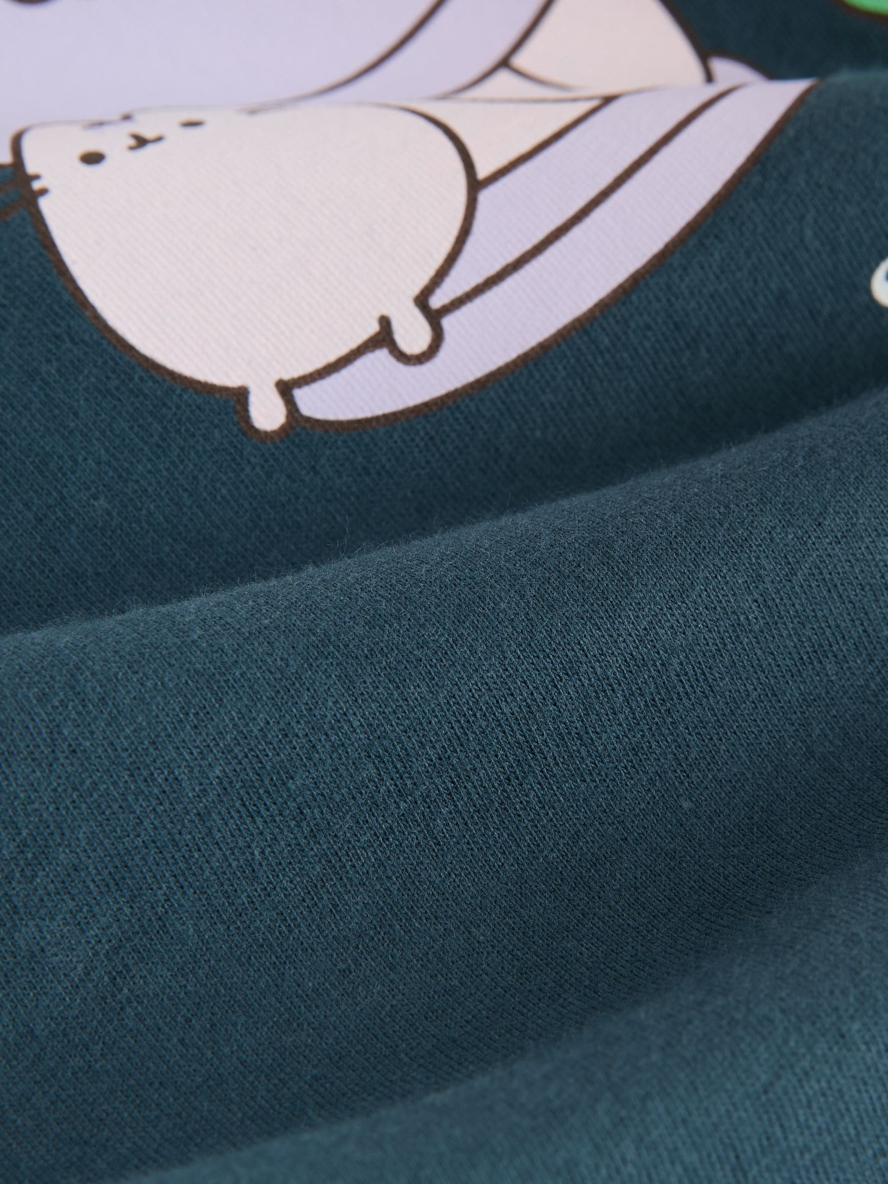 Navy Pusheen - T-shirt met grafische print (3-16jr)