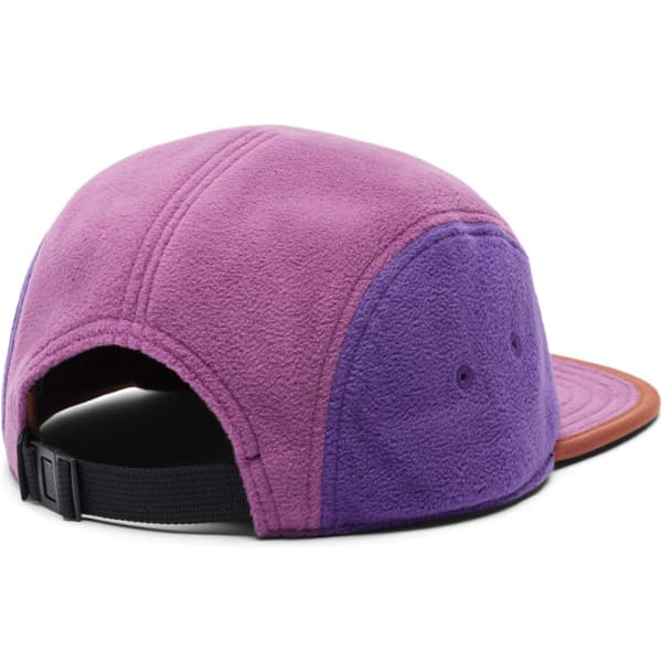 Casquette COTOPAXI FLEECE 5-PANEL HAT RUSTY AND MAUVE