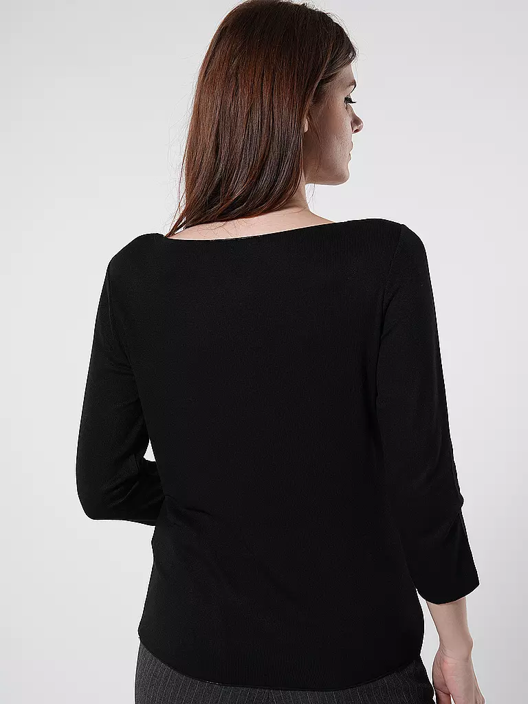SOMEDAY Langarmshirt KIROSA SOFT schwarz