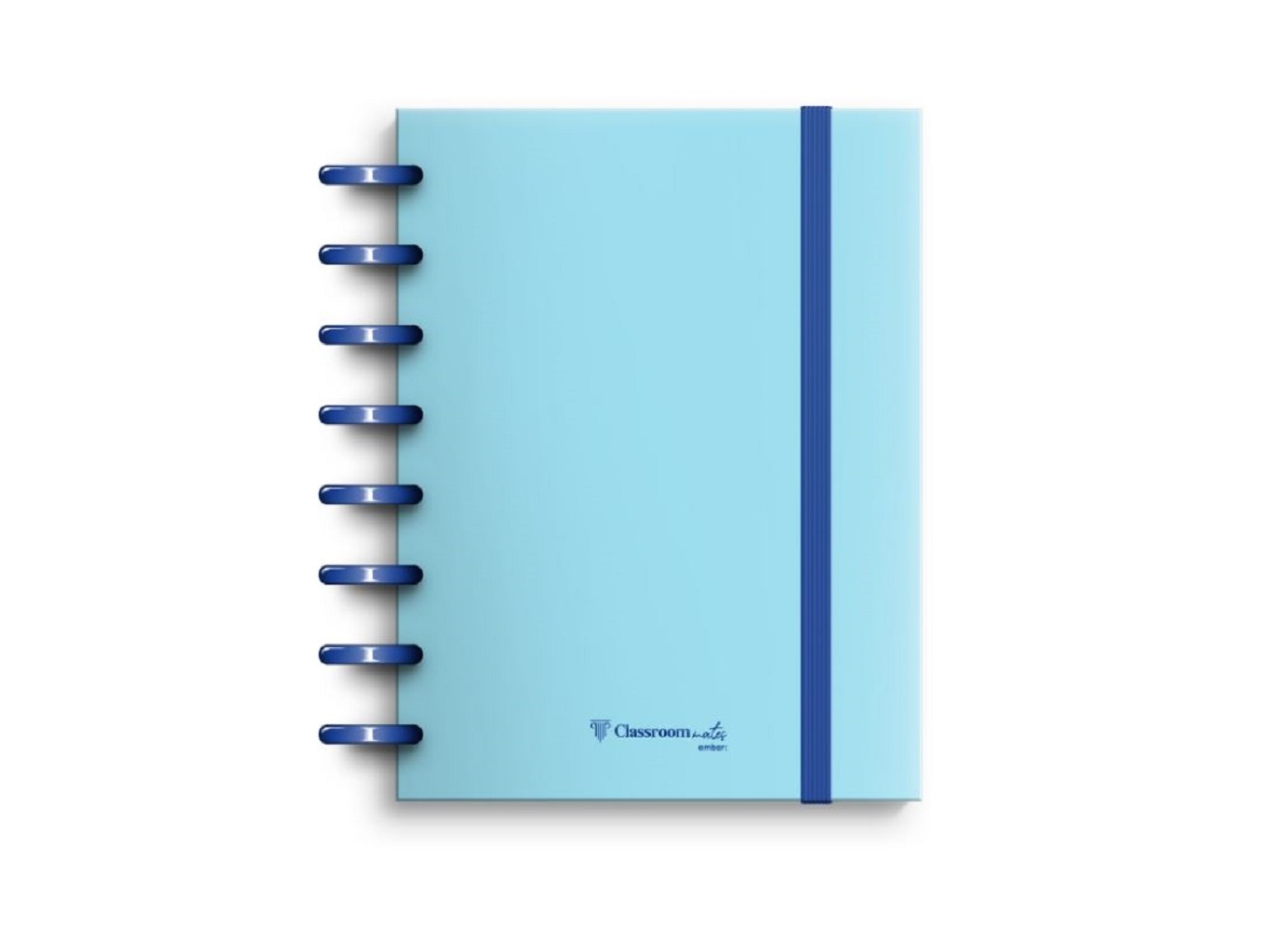 CADERNO ECOSMART A5 AMBAR AZUL COM CAPA POLIPROPILENO 100 FOLHAS