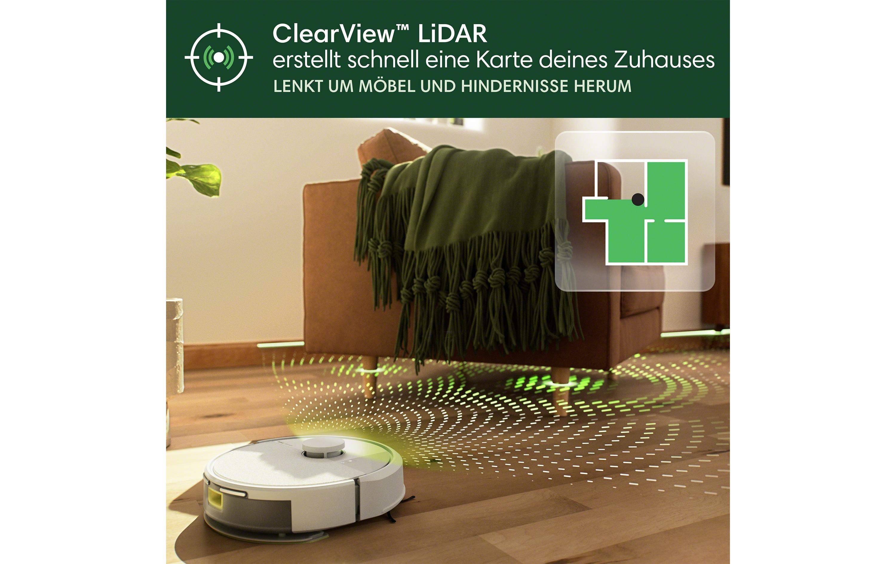 Saug- und Wischroboter Roomba 105 Combo Weiss<br>Saug- und Reinigungsroboter