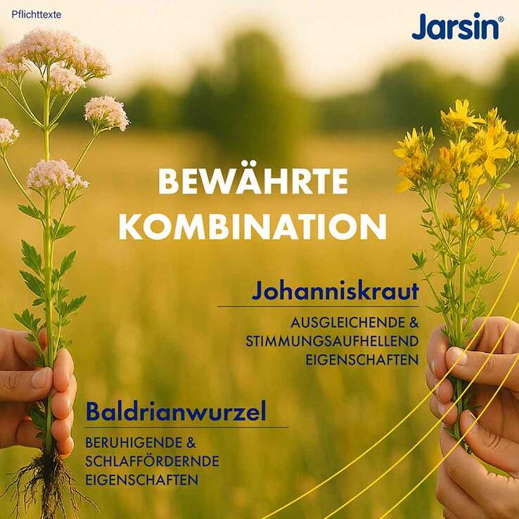 Jarsin Balance 56 mg / 120 mg überzogene Tabletten , 60 St