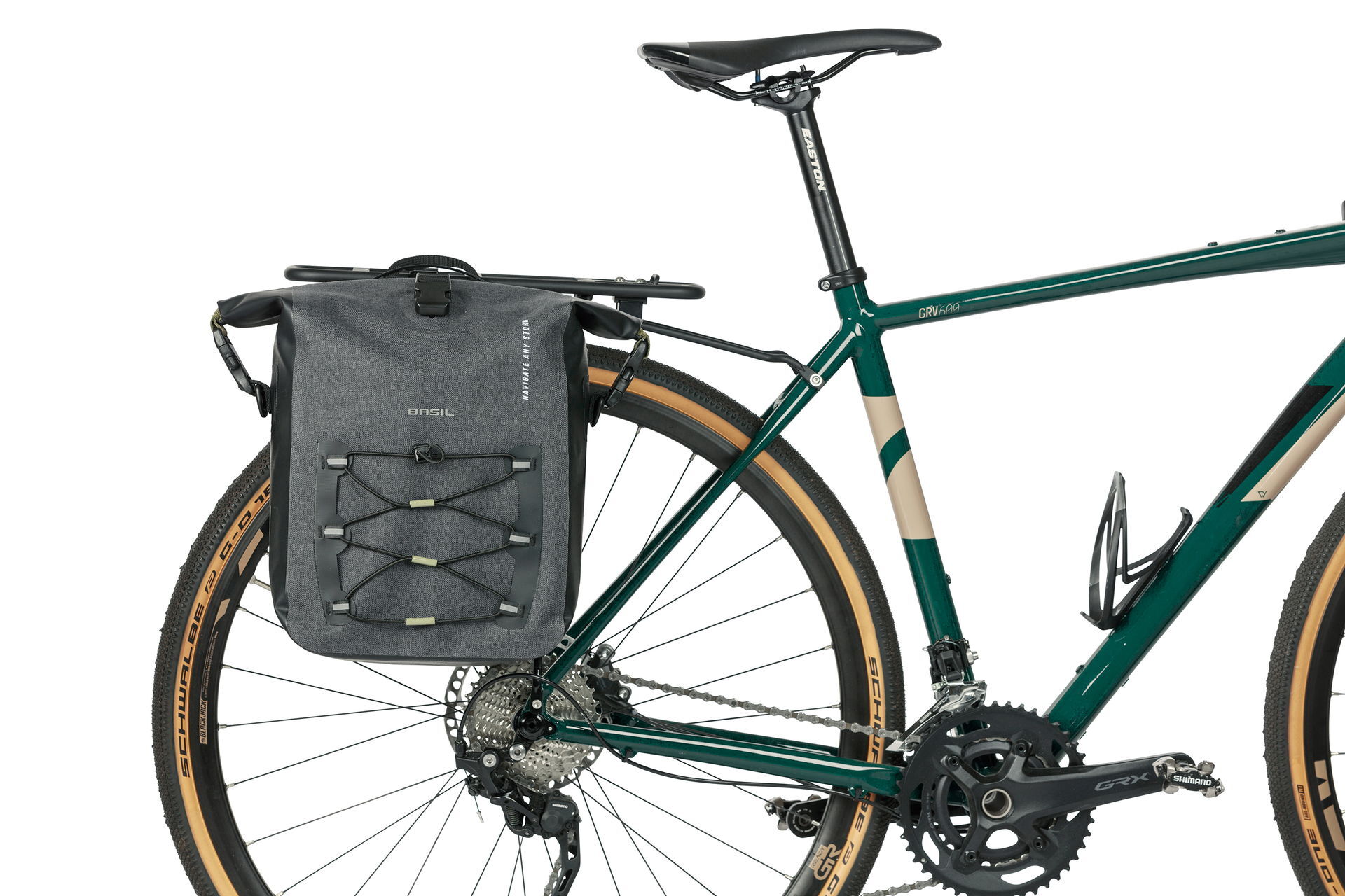 BASIL Fahrrad- Einzeltasche Navigator Storm MIK Studs M