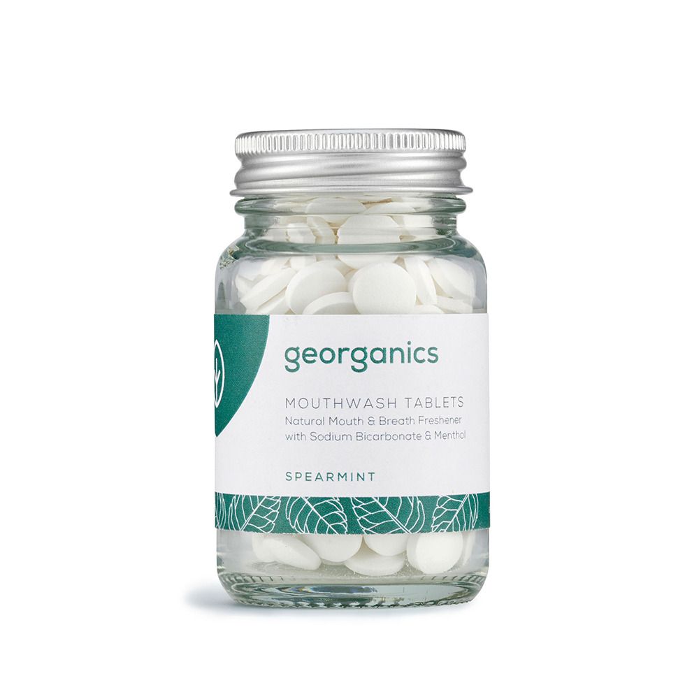 georganics Mundwasser Tabletten Spearmint