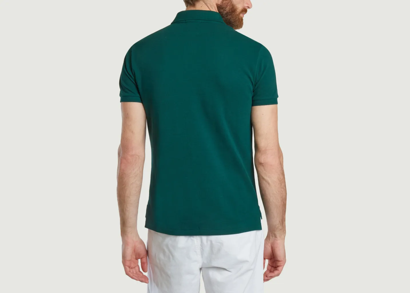 Polo en coton piqué coupe cintrée Polo Ralph Lauren