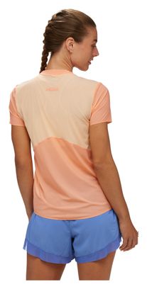 T-shirt manches courtes Hoka Airolite Run Rose Femme