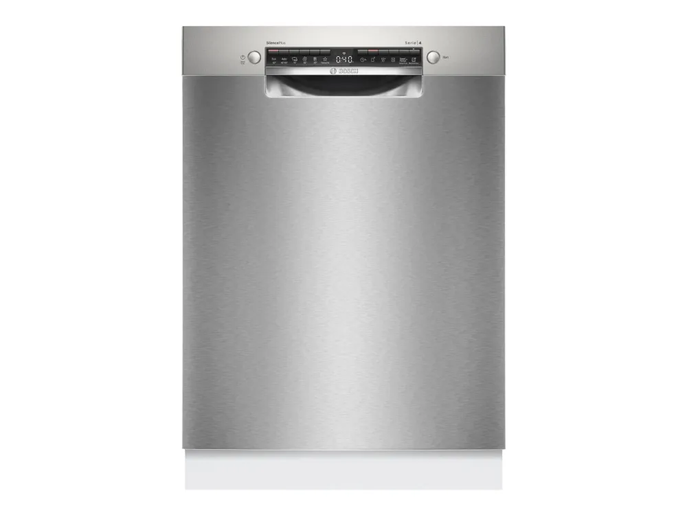 Bosch Serie | 4 SMU4HAI01S - Opvaskemaskine - til indbygning - Wi-Fi - Niche - bredde: 60 cm - dybde: 55 cm - højde: 81.5 cm - stål-look