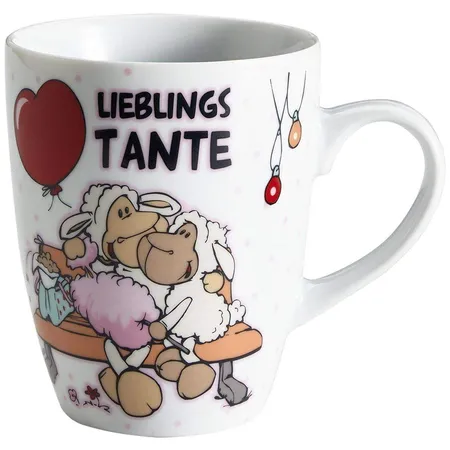 NICI Tasse Lieblings Tante aus Porzellan