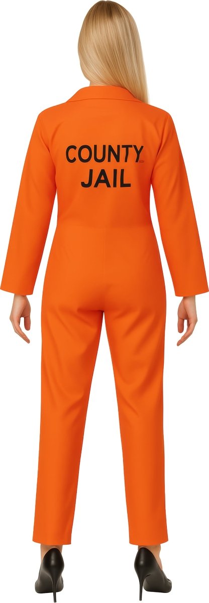 Boevenpak Oranje Dames Jumpsuit