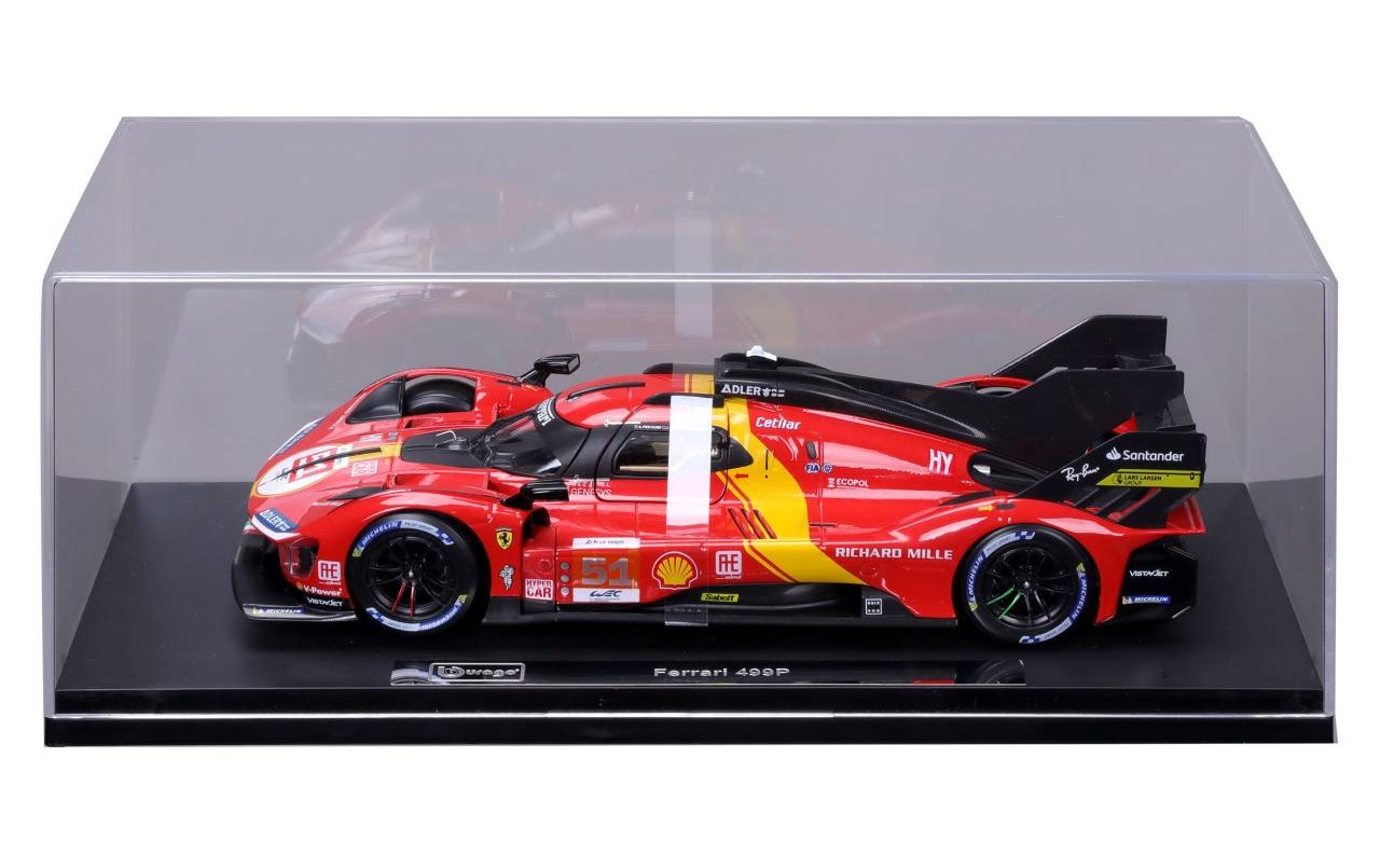 Ferrari Signature 499P LeMans Champ. 2023 Rot 1:18Sammlermodell im Massstab 1:18