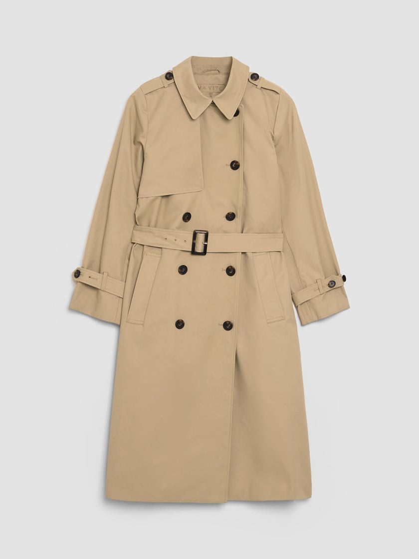 Mila trenchcoat Cobblestone