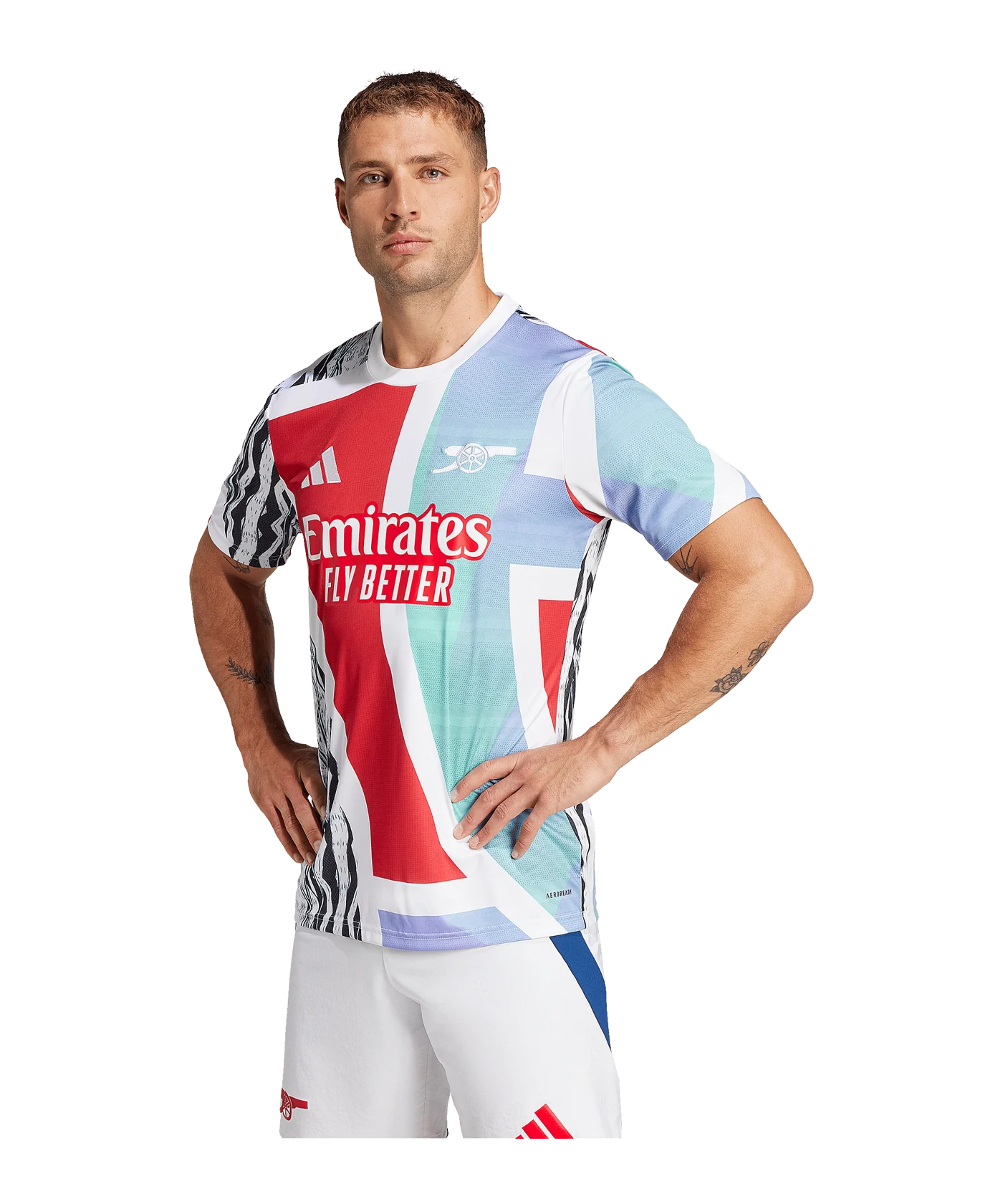 adidas FC Arsenal London Prematch Shirt 2024/2025 Rot