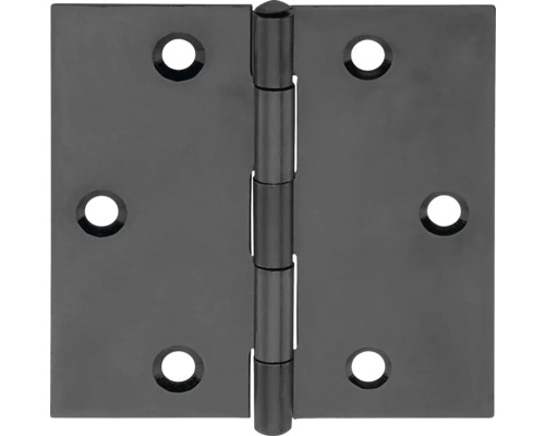 Duravis scharnier 60x60x1 mm zwarte diamant
