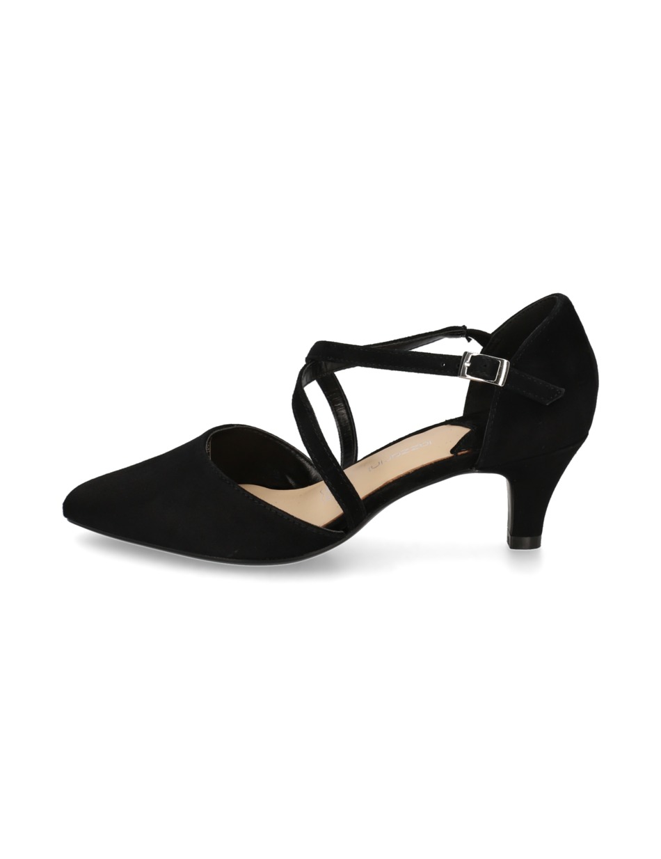 Veloursleder Pumps