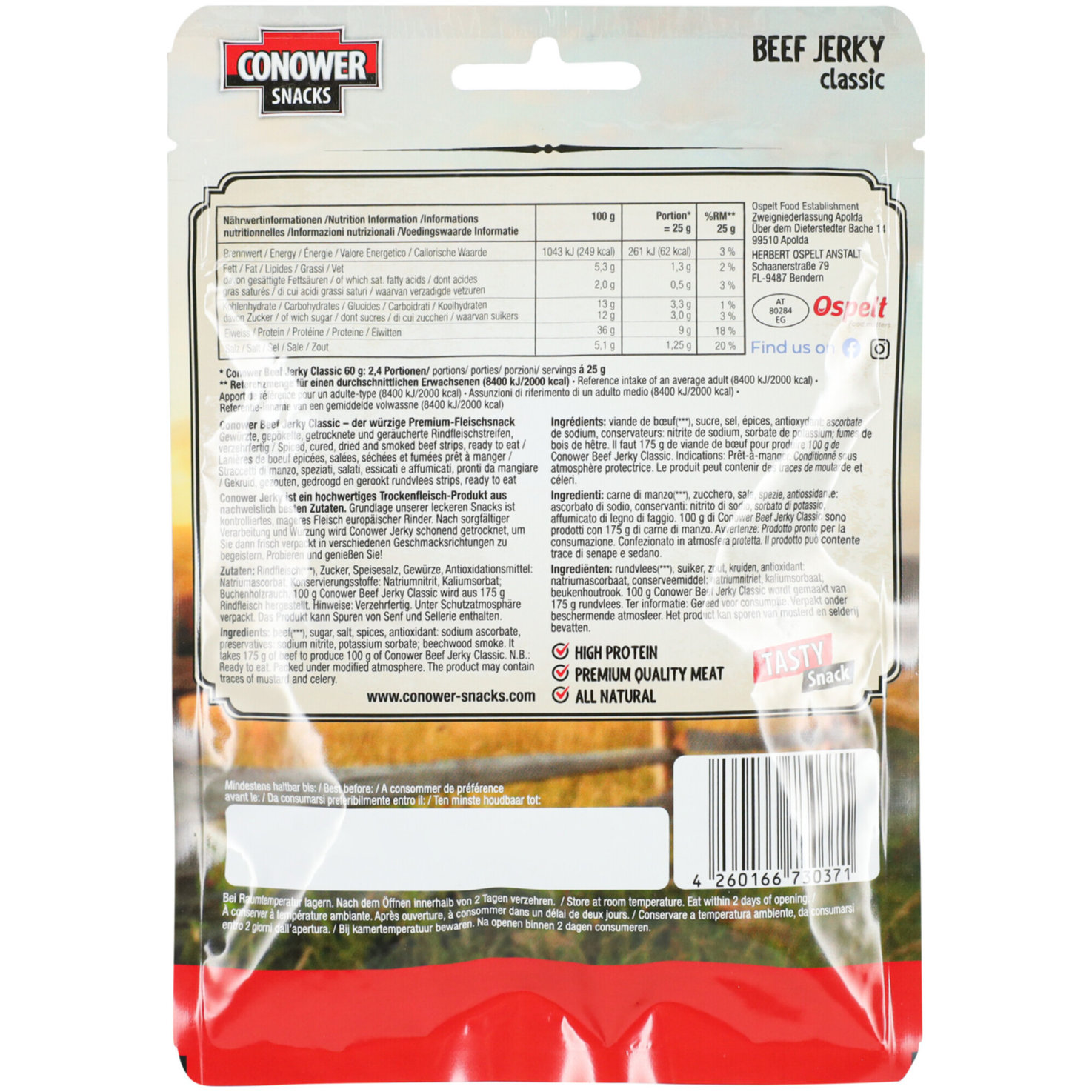 Conower Beef Jerky Classic