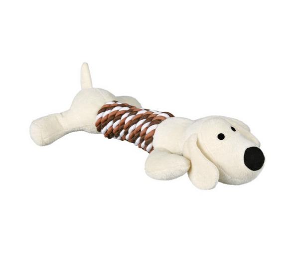 Trixie Hundespielzeug Figur mit Tau, 2